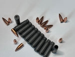 Set of components 7.62x39 steel case + 124 Gr FMJ bullet